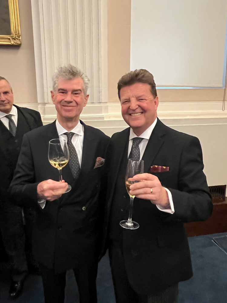 Glasses Raised to Warwickshire Freemasons