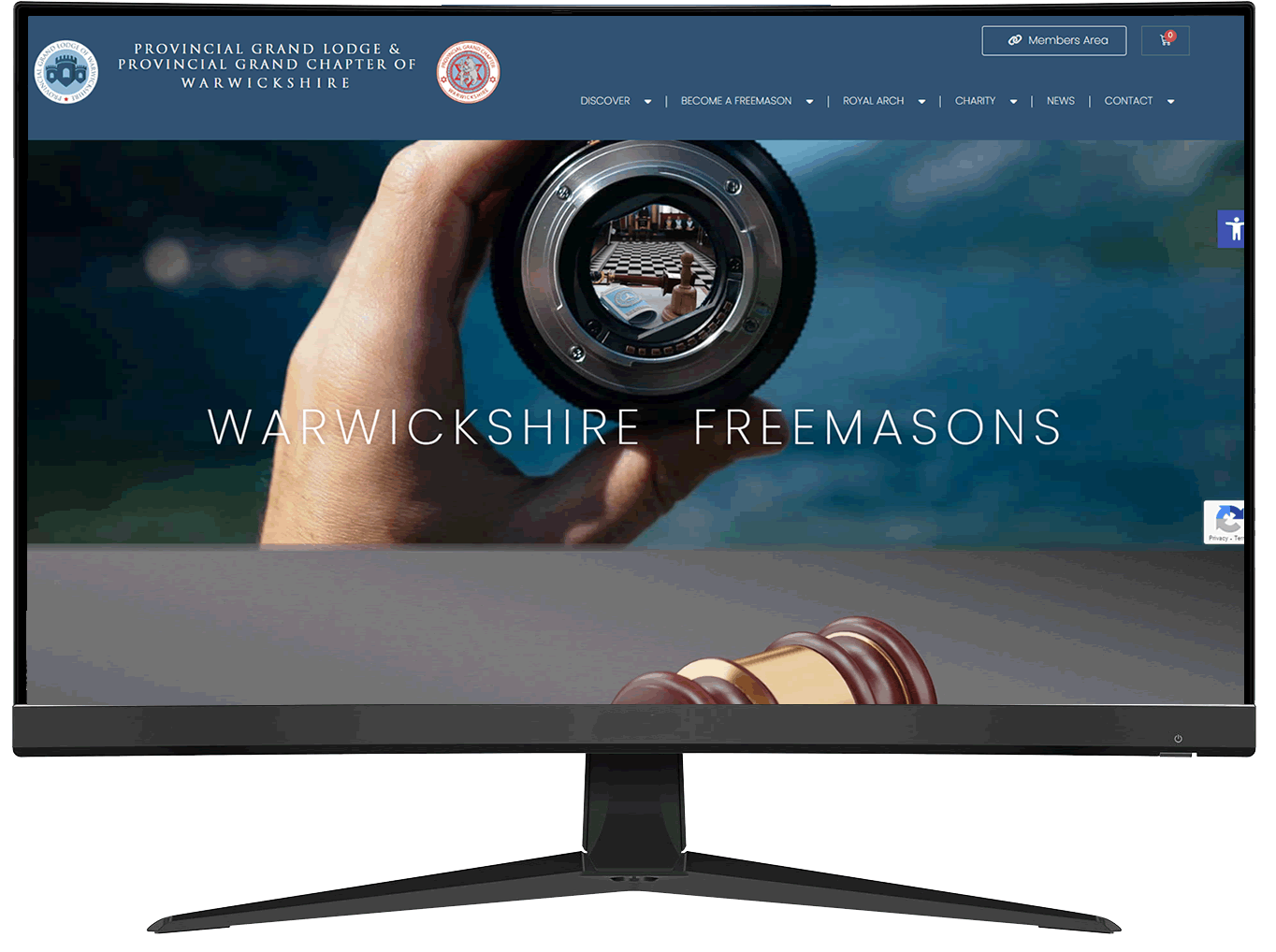 New Warwickshire Provincial Grand Lodge and Provincial Grand Chapter goes website