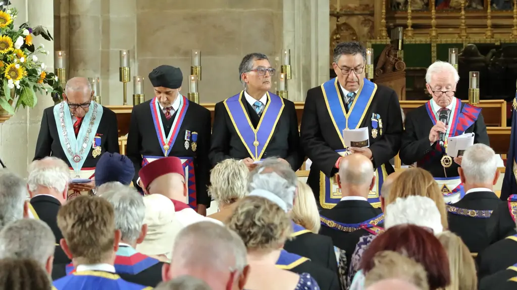 Warwickshire Freemasons annual church service 2026