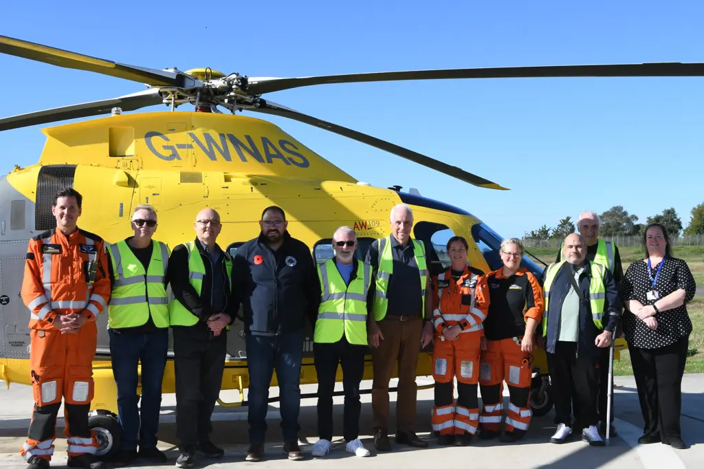 During the visit, Chris Robotham had the pleasure of presenting a cheque on behalf of the combined Rugby Lodges, recognising the outstanding efforts of everyone who contributed to the fundraising.