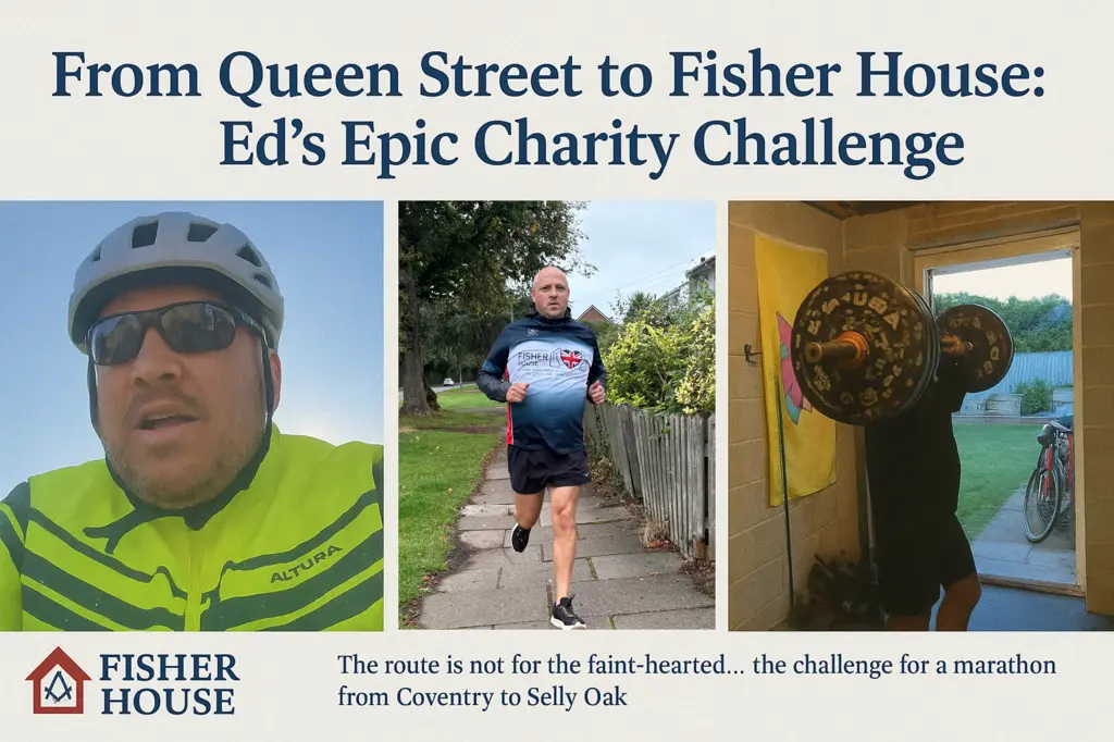 The brethren of Benevolence Lodge No. 4035 have set their outgoing Worshipful Master, Ed Lee, a challenge before he leaves the Chair – and true to form, Ed has accepted in spectacular style.