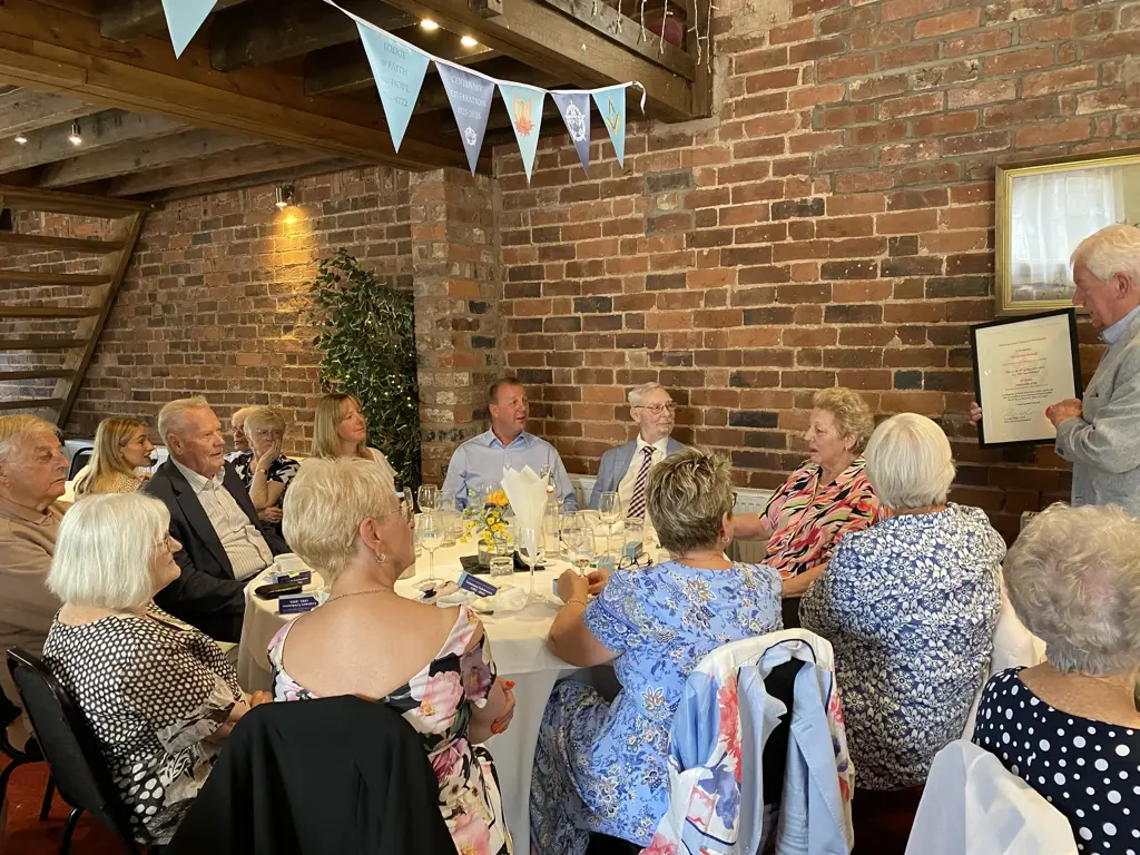 Midsummer Celebration Marks Lodge Centenary and Honours a Remarkable Member