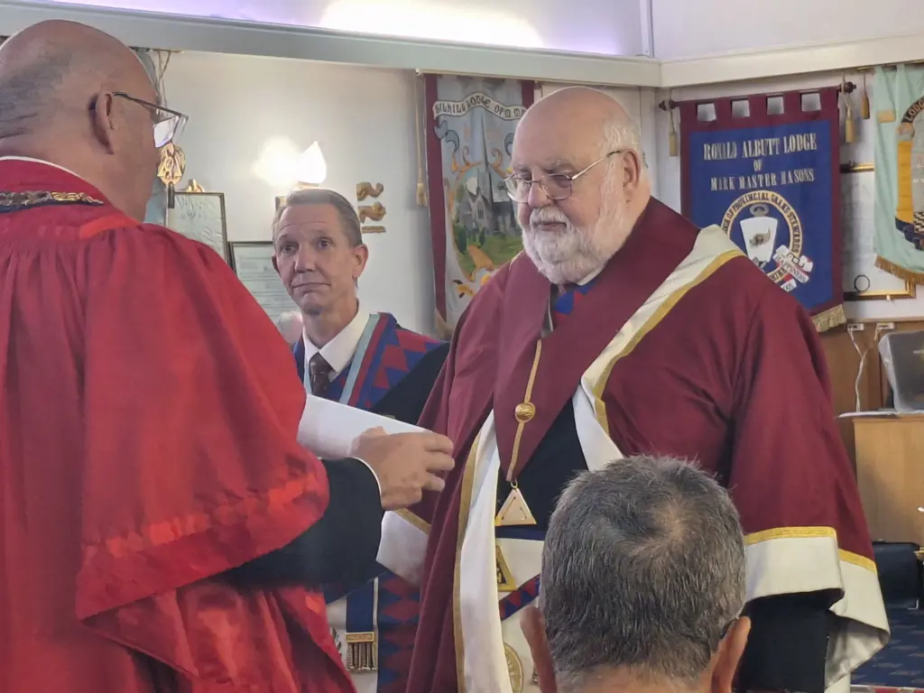 Centenary of Forest of Arden Chapter No. 3826. Featuring the presentation of the Centenary Charter, Provincial officers, ceremonial processions and Companions enjoying the festive board. The celebration took place at Knowle Masonic Centre on 13 October 2026, marking 100 years since the Chapter's consecration on 12 October 1926.