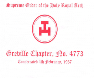 Greville Royal Arch Chapter - No. 4773