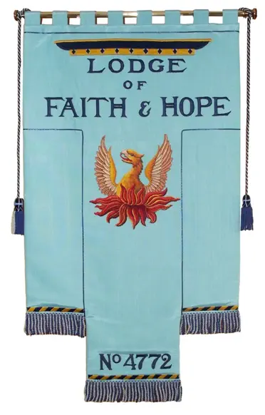 Lodge of Faith and Hope Banner