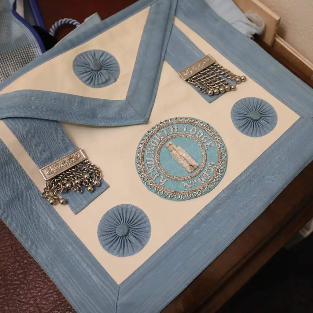 October 2026 installation meeting of Kenilworth Lodge at Victoria House, Leamington Spa. W. Bro. Alan Smith was installed as Worshipful Master, succeeding W. Bro. Kim Sharpe. The meeting was attended by two Assistant Provincial Grand Masters, Grand Officers and ten Acting Provincial Officers. The new Master announced his intention to support the Reading Court Charitable Association, which benefits residents of the Masonic Housing Association's sheltered accommodation in Stratford-upon-Avon.