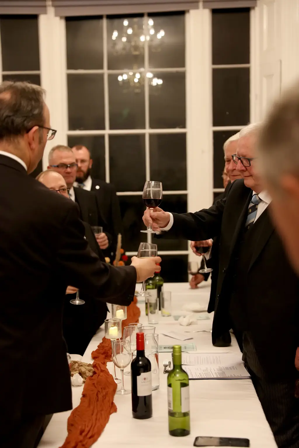 October 2026 installation meeting of Kenilworth Lodge at Victoria House, Leamington Spa. W. Bro. Alan Smith was installed as Worshipful Master, succeeding W. Bro. Kim Sharpe. The meeting was attended by two Assistant Provincial Grand Masters, Grand Officers and ten Acting Provincial Officers. The new Master announced his intention to support the Reading Court Charitable Association, which benefits residents of the Masonic Housing Association's sheltered accommodation in Stratford-upon-Avon.