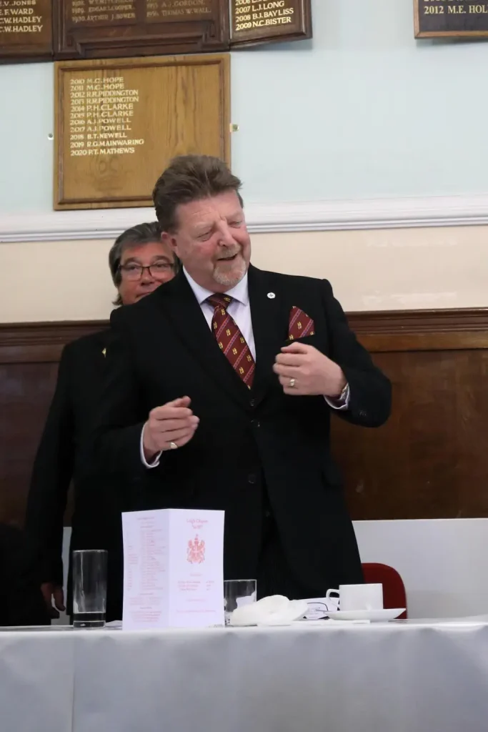The recent meeting of Leigh Chapter was, as always, special.