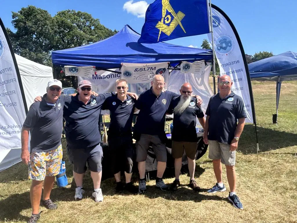The Magnificent Seven volunteers and supporters of the Lets Talk team were present to setup the gazebo and engage the Carnival attendees about Freemasonry and what we do in the local communities.