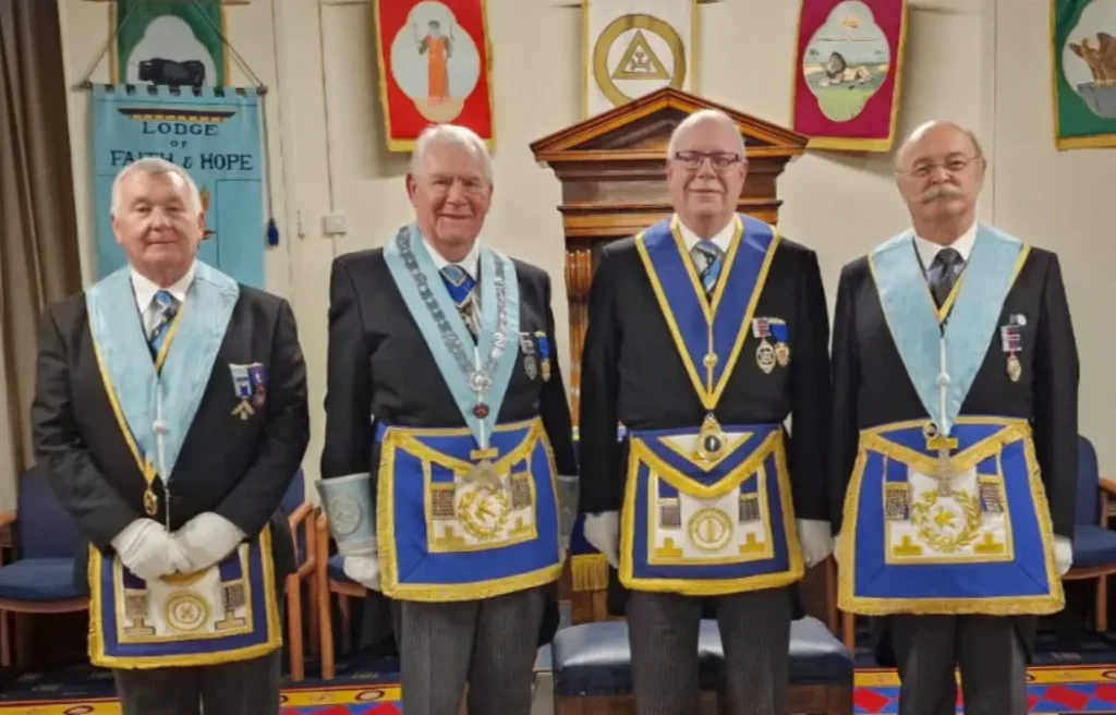 Lodge of Faith and Hope centenary meeting.2