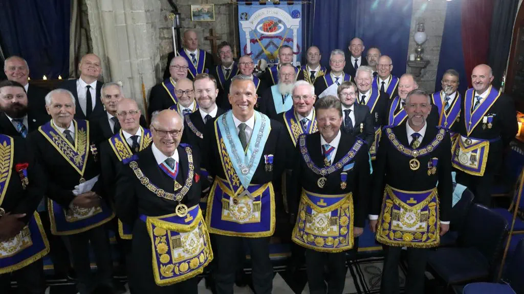 How many Provincial Grand Master's does it take to install Matt Perkins as Worshipful Master of Meridian Lodge