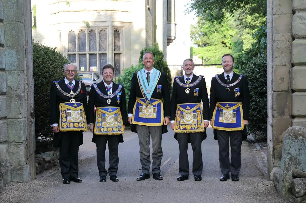 How many Provincial Grand Master's does it take to install Matt Perkins as Worshipful Master of Meridian Lodge