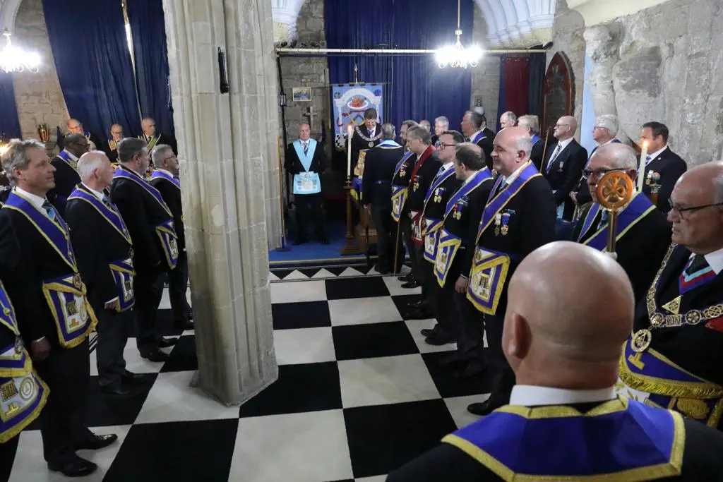 How many Provincial Grand Master's does it take to install Matt Perkins as Worshipful Master of Meridian Lodge