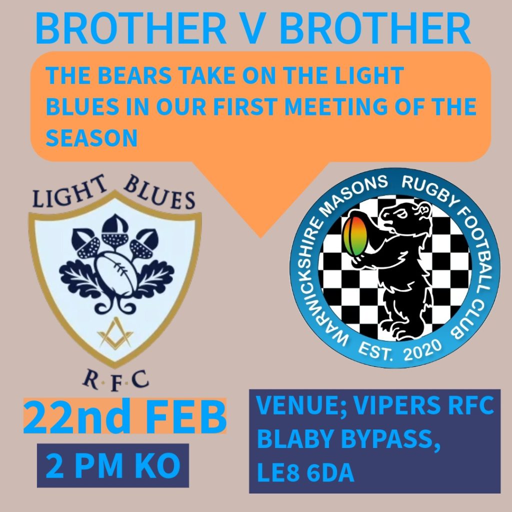 Rugby - Warwickshire Masonic Bears