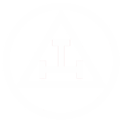 The Triple Tau logo white