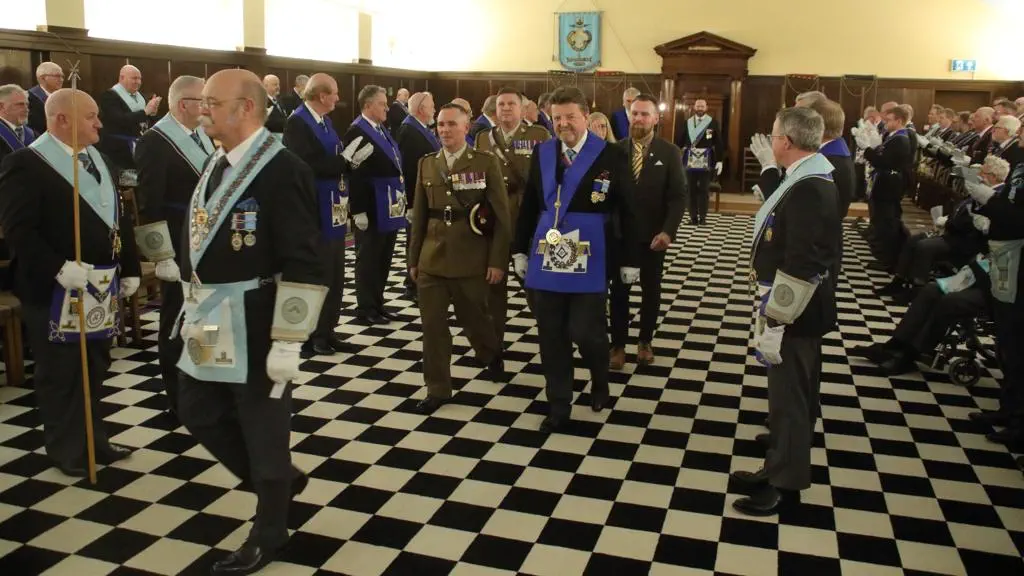 Warwickshire Installed Masters Lodge witnessed the mother of all appeals from Fisher house.