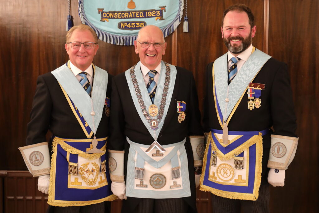 Geoff Walker was appointed as Senior Warden and Stewart Lenton as Junior Warden
