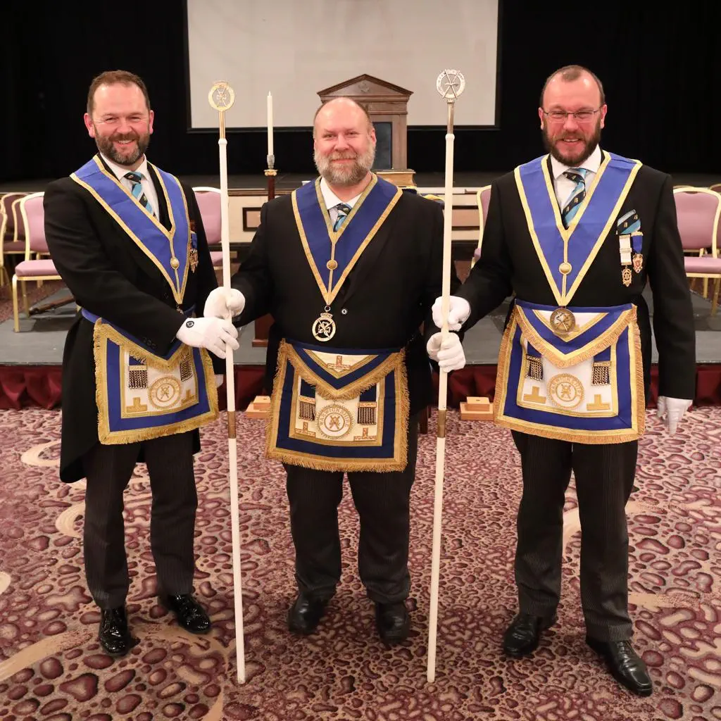 After the special red regalia of a ProvGStwd, perhaps the most coveted Masonic accessory is the white wand of a Provincial DC.