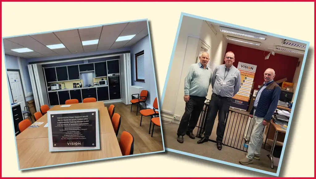 Warwickshire Vision Support Unveils New State-of-the-Art Training Kitchen