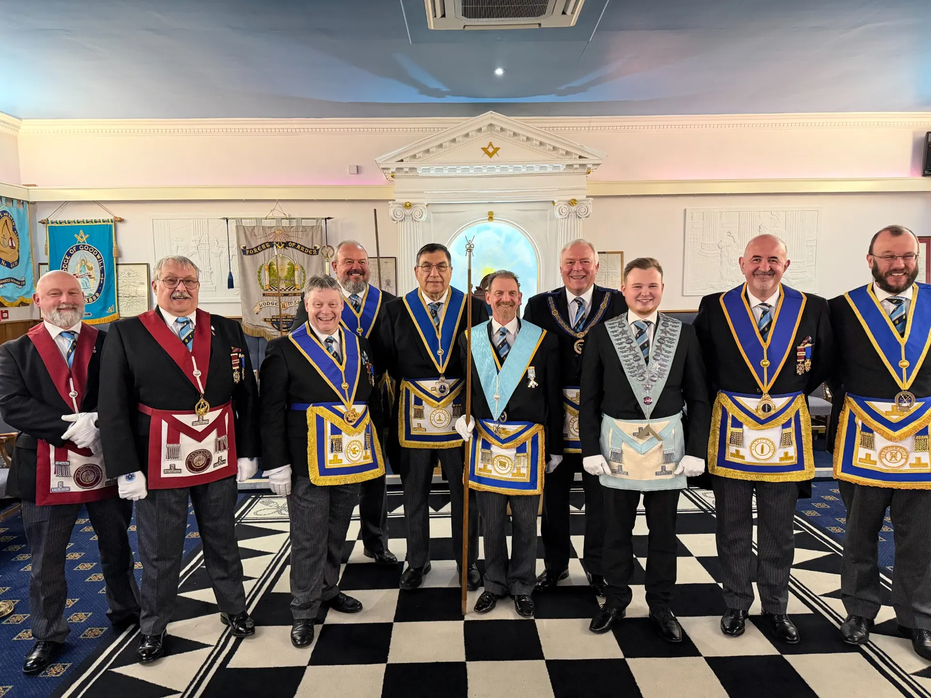 A truly memorable evening unfolded at Forest of Arden Lodge No. 3826 in February, as Daniel Watson was installed into the chair of King Solomon.