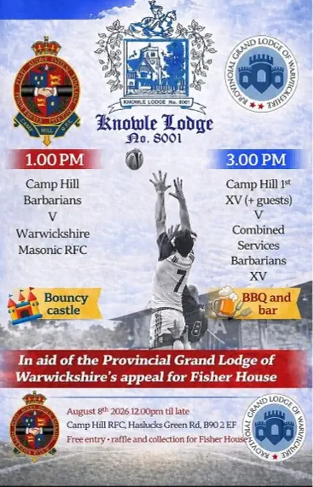 Knowle Charity Rugby Day 2026